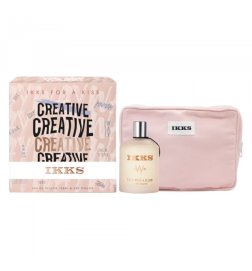Coffret For a Kiss "Creative" - Pochette + Eau de Toilette 100ml